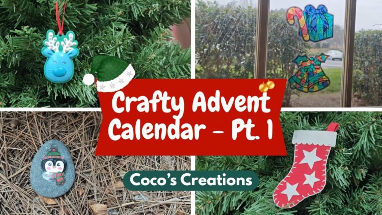 Crafting Through the Holidays Advent Calendar: Part 1/5