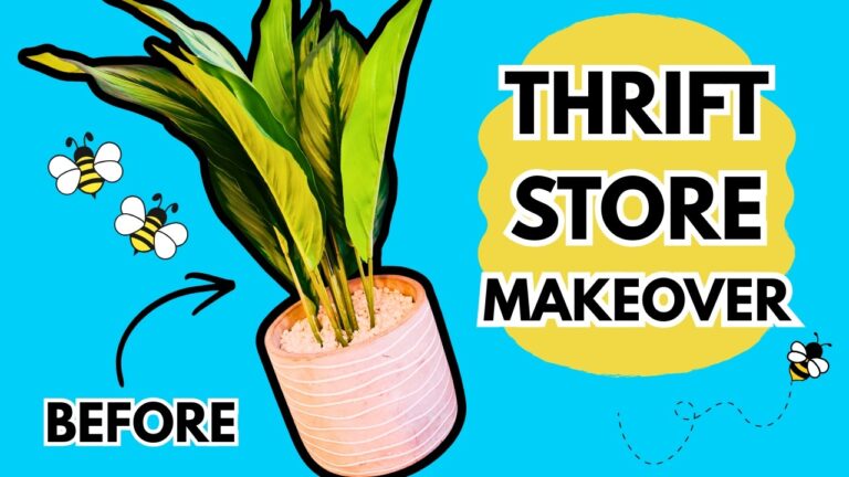 Honey Pot Fake Plant Makeover