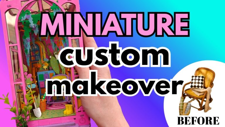 Customizing a DIY Miniature House