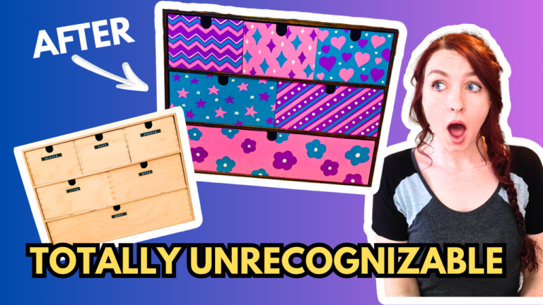 IKEA Moppe Makeover: From Plain Wood to Reversible Color Explosion